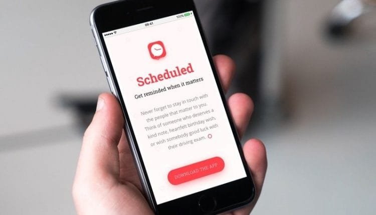 تطبيق Phone Schedule