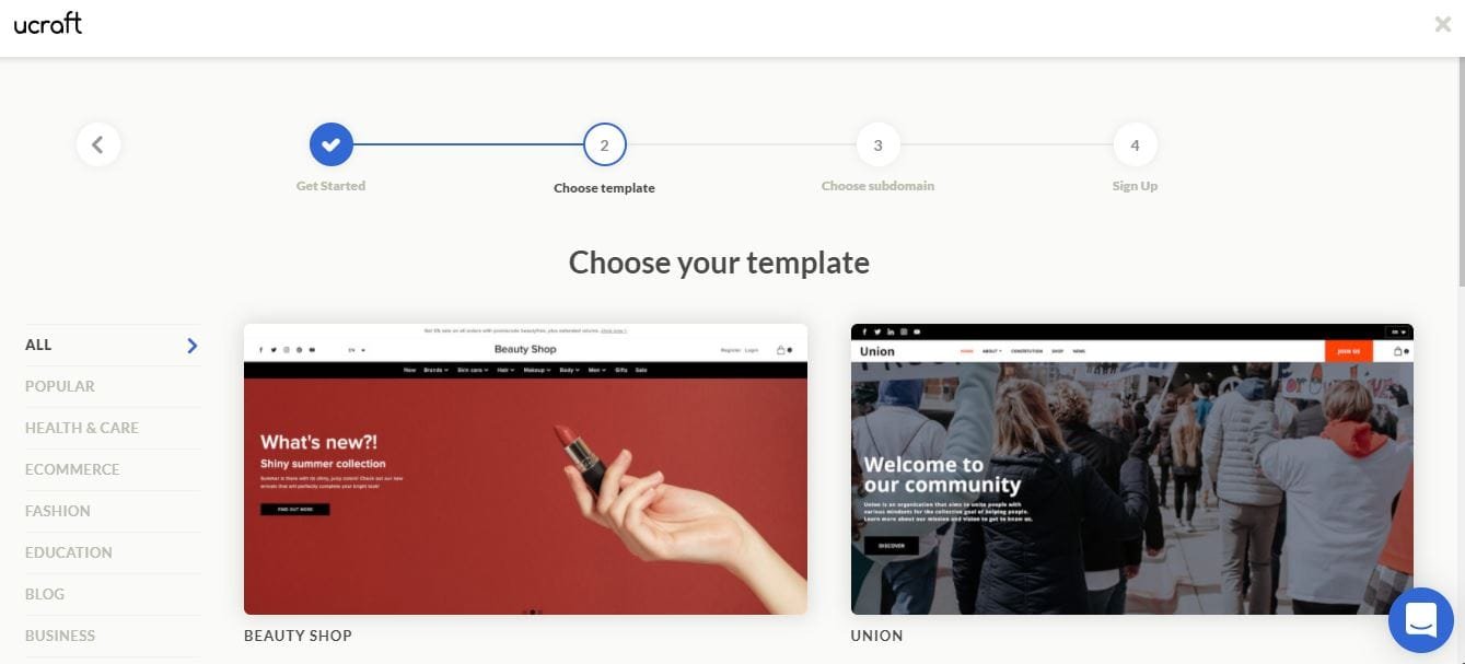 تصميم شعار بسيط باستخدام Ucraft

