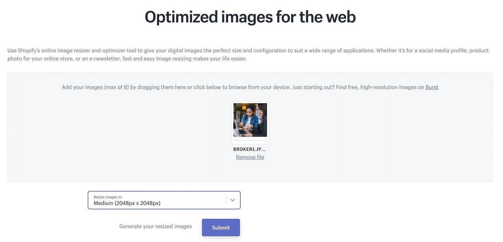 Free Image & Photo Optimizer