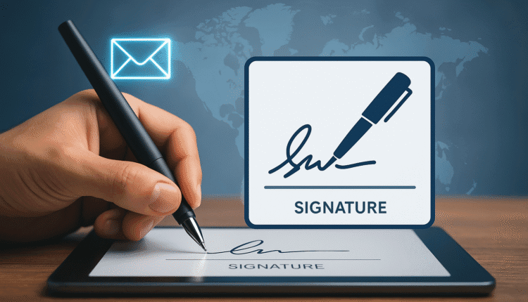 انشاء توقيع الكتروني مجاني